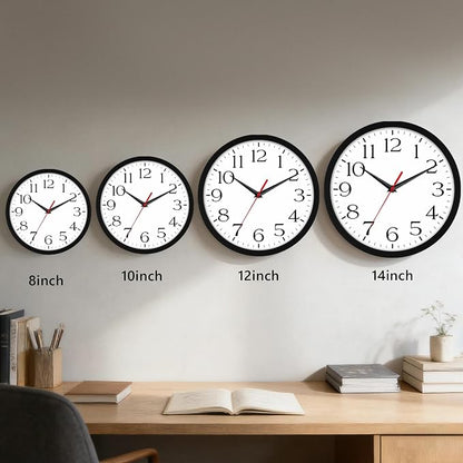 DAXSMY 8 Inch Wall Clock - Image 3