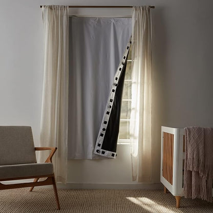 Amazon Basics Portable Room Darkening Light Blocking Blackout Curtain Shade - Image 6