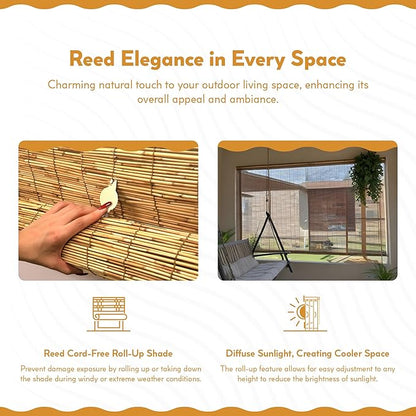 Radiance Cord Free Bamboo Shades - Image 3