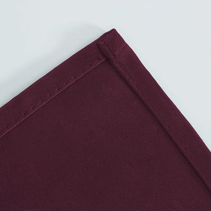 LEMOMO Burgundy Red Thermal Blackout Curtains/52 x 108 Inch/Set of 2 Panels - Image 8