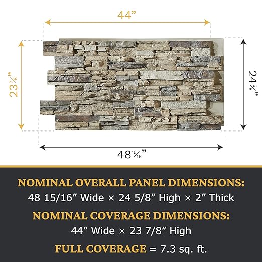 AZ Faux High-Density Polyurethane Faux Stone Wall Covering Panels - Image 4