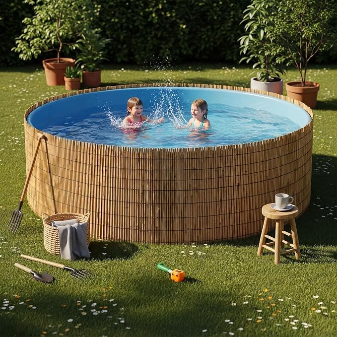 Barydat 1 Pcs 3 x 16.4 ft Reed Fence Roll, 85% Shade Bamboo Privacy Screen - Image 5