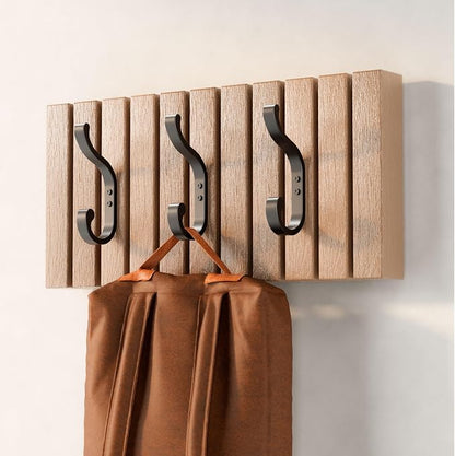 bussdis Coat Hooks Wall Mount for Hanging, Heavy Duty Backpack Hooks for Wall - Image 8