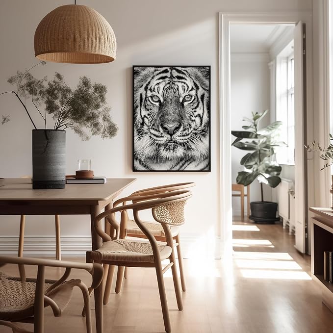 Poster Master Vintage Tiger Face Print - Image 5
