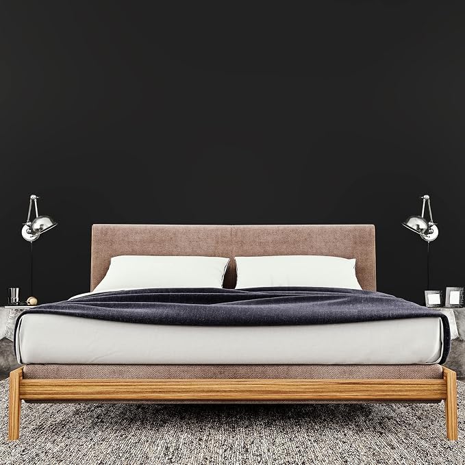 Black Peel and Stick Wallpaper, 15.7 X 78.7 inches Renter Friendly Wallpaper - Image 5