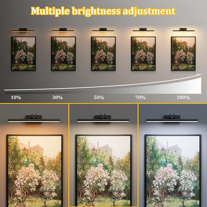 Battery Operated Wall Light for Living Room Picture Light for Wall Set of 2 - Image 5