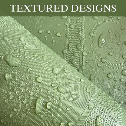 JiffDiff Wallpaper Peel and Stick Textured, 3D Embossed Wall Paper Stick on - Image 9