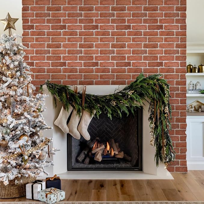 COMSTICKC 3D Faux Brick Wall Panel Peel and Stick, Not Real Brick, Ultra-Light - Image 6