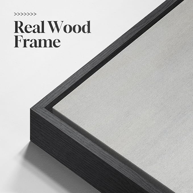 Large Framed Neutral Abstract Wall Art, Modern Vertical Canvas Prints Paintings - Image 5