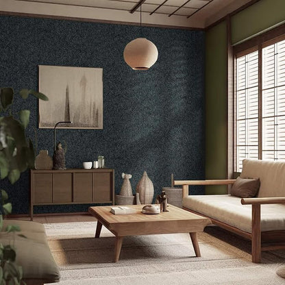 Dark Green Peel and Stick Wallpaper - Image 2