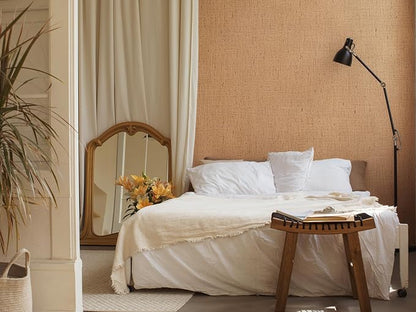 Brown Contact Paper Textured Beige Grasscloth Wallpaper Peel and Stick - Image 4
