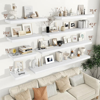 Vivelove 24/36/48/16 Inch Floating Shelves - Image 4