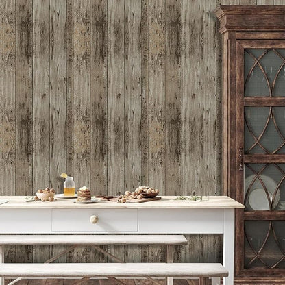 TANONE Wood Contact Paper Kitchen Peel and Stick Wallpaper, Self Adhesive - Image 4