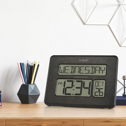 La Crosse Technology 513-1419C Atomic Digital Wall Clock - Image 6