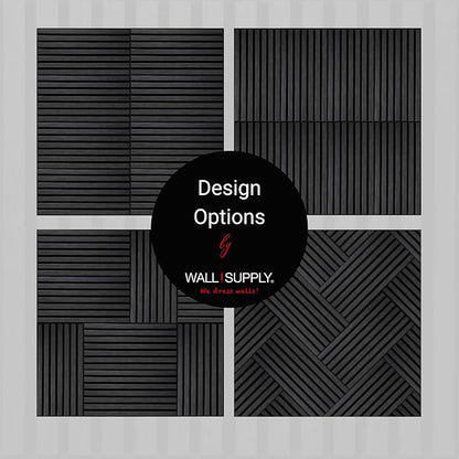 Wall!Supply 3D Soundproof Wall Panels – Acoustic Anthracite Finish – EPS Foam - Image 7