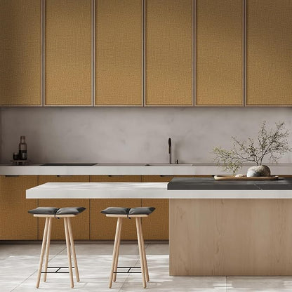WADILE Grasscloth Peel and Stick Wallpaper 15.7in x 393.7in, Textured Contact - Image 5