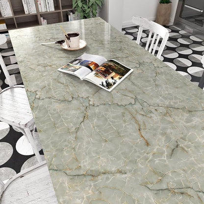 Marble Contact Paper for Countertops Waterproof Marble Wallpaper Peel and Stick - Image 3