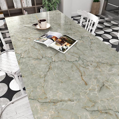 Marble Contact Paper for Countertops Waterproof Marble Wallpaper Peel and Stick - Image 3
