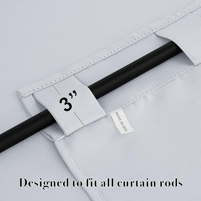 RYB HOME Small Window Curtains - Image 3