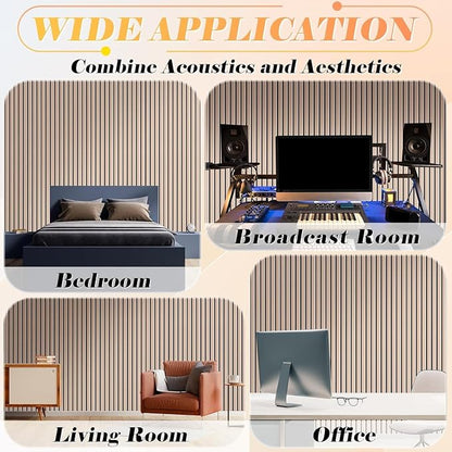 Acoustic Panels 24 Pack: 32 Sq Ft Coverage - Image 7