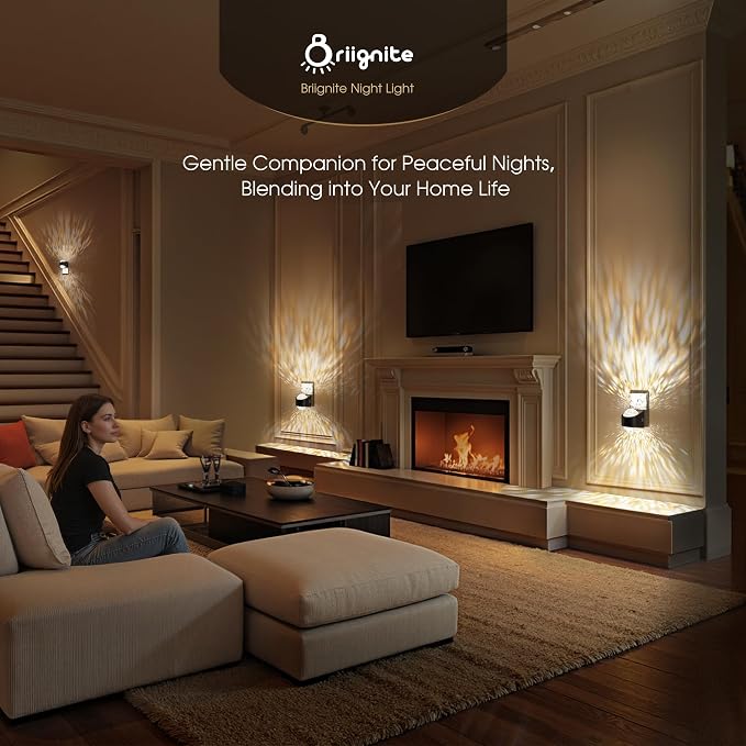 Briignite Night Light, Night Lights Plug into Wall, LED Projector Night Light - Image 7