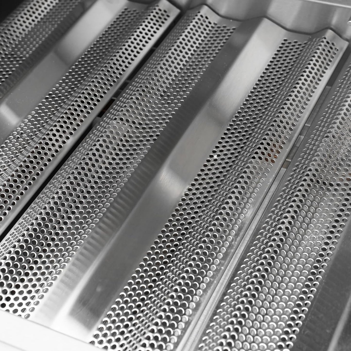 Hygrill 40-Inch Built In Grill, Stainless Steel 5-Burner Grill Head for Outdoor Kitchen, Liquid Propane