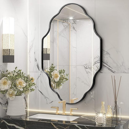 Scalloped Mirror for Bathroom - Image 4