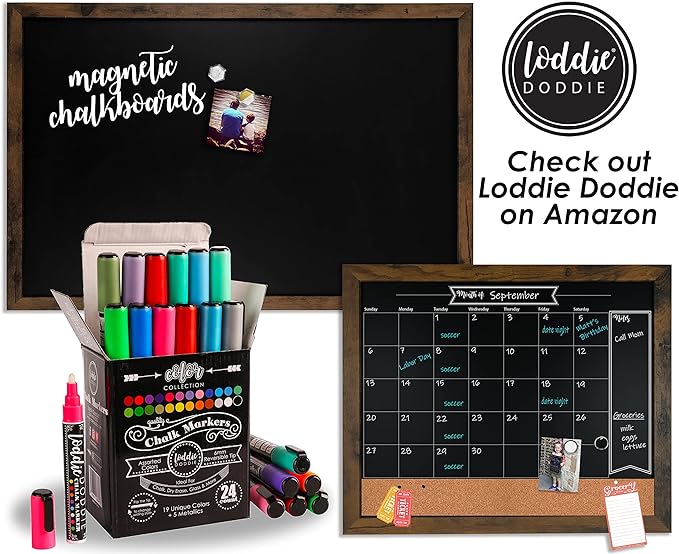 Loddie Doddie Magnetic Chalkboard Sign - Image 7
