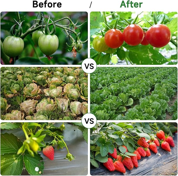 16" Plant Grow Light Strips, 120 LEDs Grow Lights for Indoor Plants Full Spectrum with Upgrade Timer 6/12/16 Hrs, 5 Dimmable Levels, 2 Pack Sunlike Grow Lamp for Hydroponics Succulent