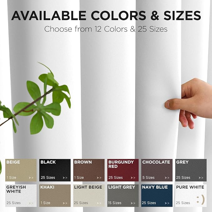 Joydeco Blackout Door Curtain for Doorway Privacy 72 Inches Long, Grommet - Image 7