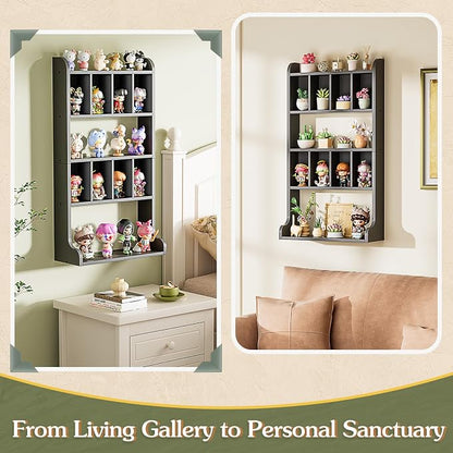 Keebofly Perfume Organizer Wall Mount & Large Cologne Display Case - Image 7