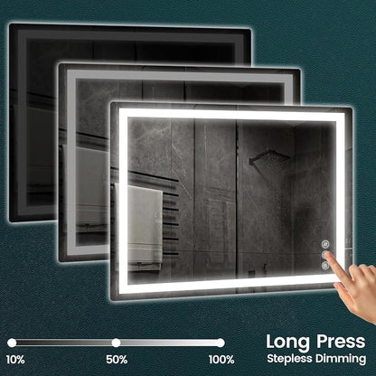 Memobarco 32"x 40" Bathroom Mirror - Image 5