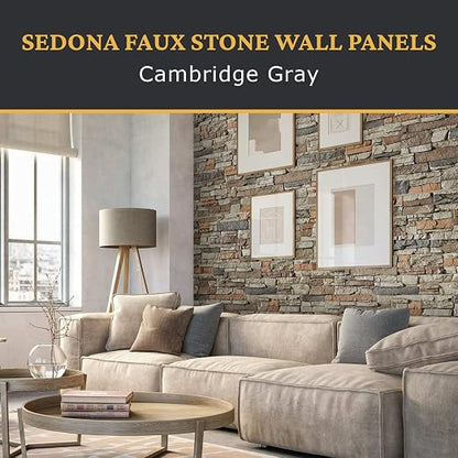 AZ Faux High-Density Polyurethane Faux Stone Wall Covering Panels - Image 2