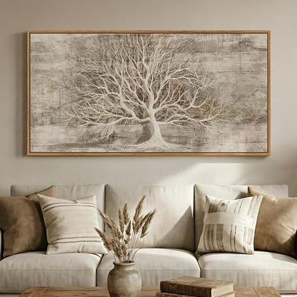 Large Framed Tree of Life Wall Art by Cuspin
