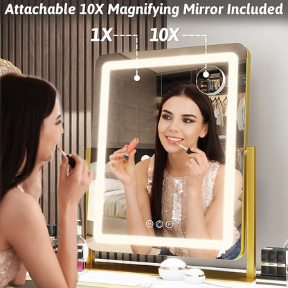 FENNIO Vanity Mirror with Lights 22 Inch- LED Lighted Makeup Mirror, Large - Image 7