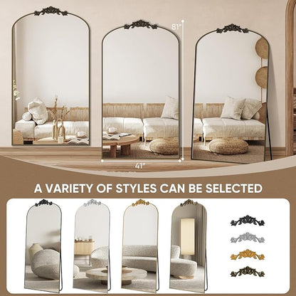 Antok Arched Full Length Mirror, Full Body Mirrors - Image 9