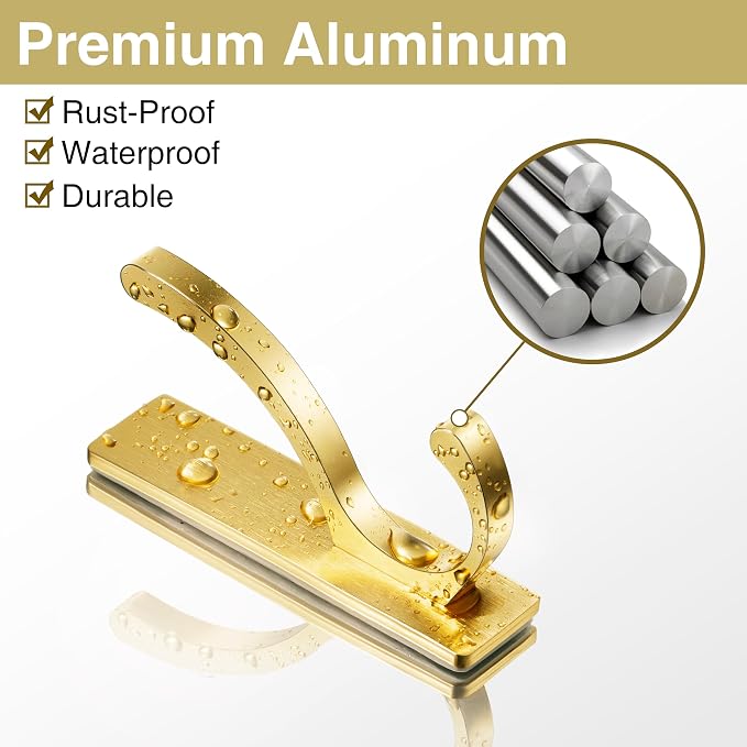 pickpiff Adhesive Wall Hooks for Towels - Image 3