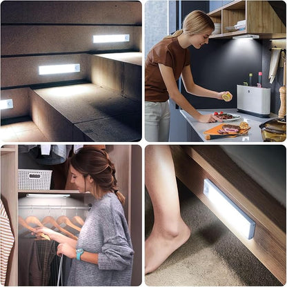 6 Pack Under Cabinet Lights Wireless, 68 LED Motion Sensor Light Indoor - Image 7