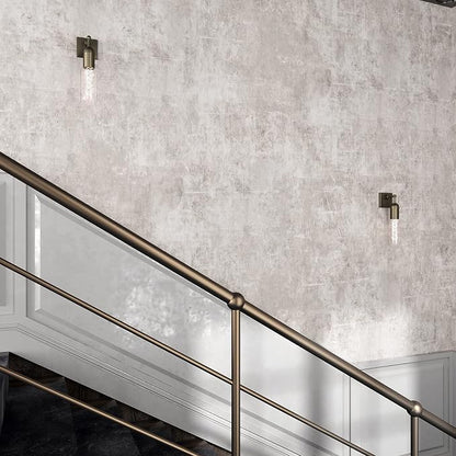VEELIKE Neutral Concrete Wallpaper Peel and Stick Boho Concrete Contact Paper - Image 5
