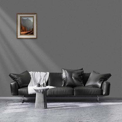 Yancorp 16"x120" Matte Dark Gray Contact Papaer Peel and Stick Wallpaper Vinyl - Image 2