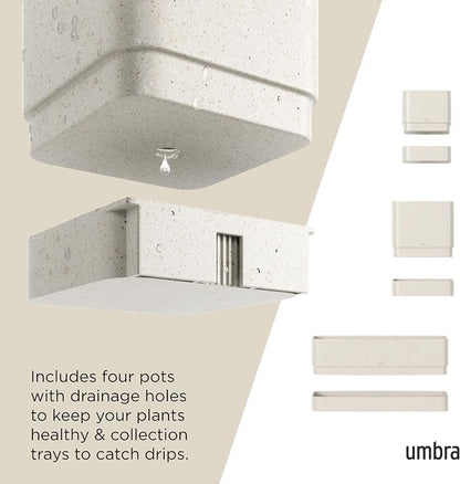 Umbra Cubiko Wall-Mount Planter - Image 6