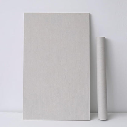 Haimin Fabric Wallpaper Textured Contact Paper Peel and Stick Faux Linen Wall - Image 8