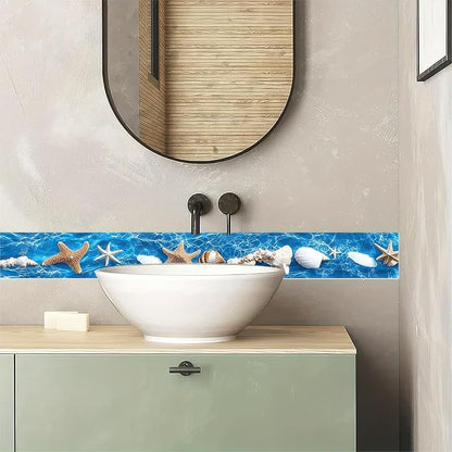 HOMETITUTE Wallpaper Border 4x196 Inch Peel and Stick Wall Border Wallpaper - Image 3