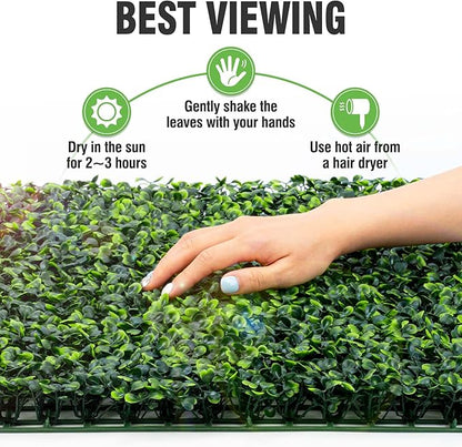 KASZOO 12 Pack 20"x20" Grass Wall Panels - Image 5