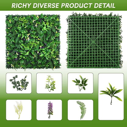 Artificial Grass Wall Panels, Hedge Green Wall Decor Backdrop, UV-Anti Fake - Image 3