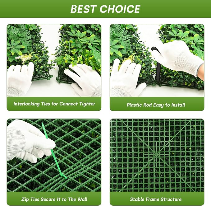Artificial Grass Wall Panels 20x20 - Image 4