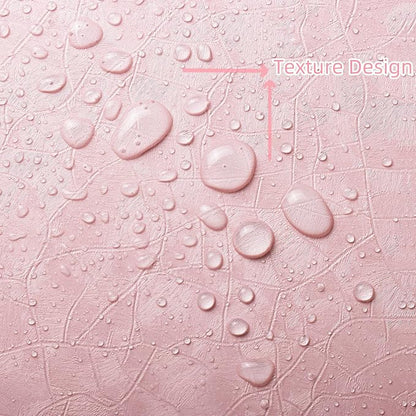 Yasinet 196.8×17.3" Pink Peel and Stick Wallpaper, Ultra-Strong Adhesion Wall - Image 7