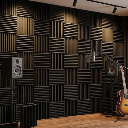 96 Pack Allxinlog Absorb the echo Acoustic Foam Panel Wedge Studio - Image 4