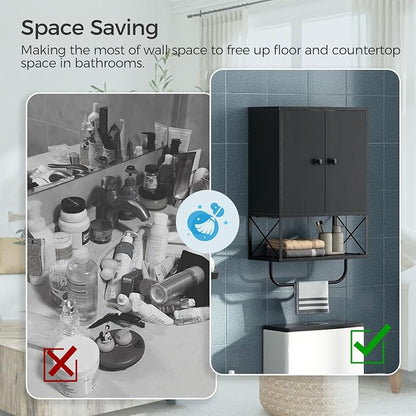 MAHANCRIS Bathroom Wall Cabinet - Image 8