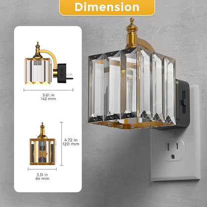 L LOHAS LED Night Light, 2 Pack Night Lights Plug into Wall, 3000K Soft White - Image 4